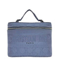 Christian Dior Handbag Vanity Bag Light Blue
