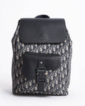 New Christian Dior Saddle Backpack With Flap