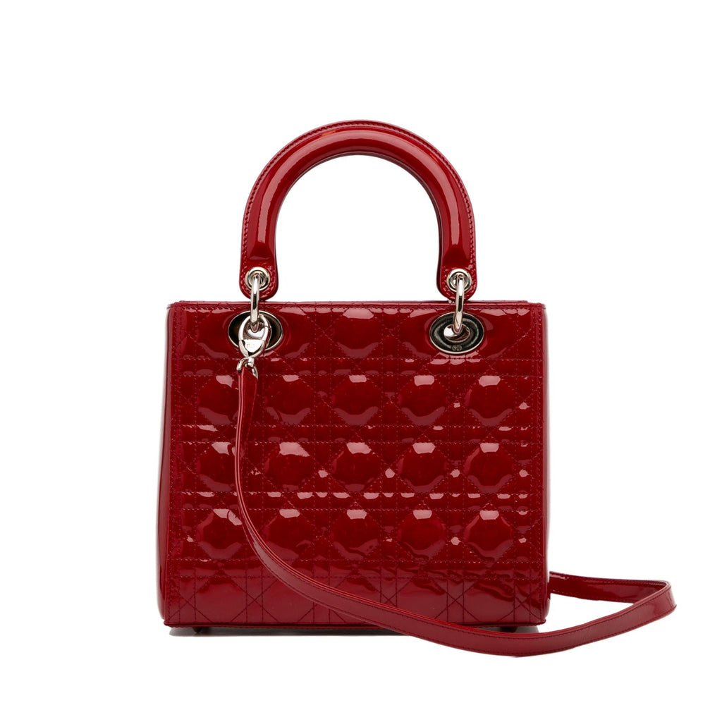Dior Lady Dior Leather Mini Handbag