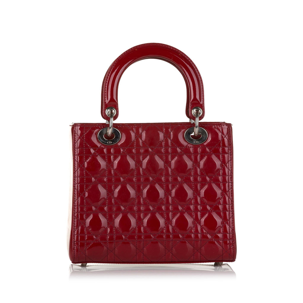 Dior Lady Dior Leather Mini Handbag