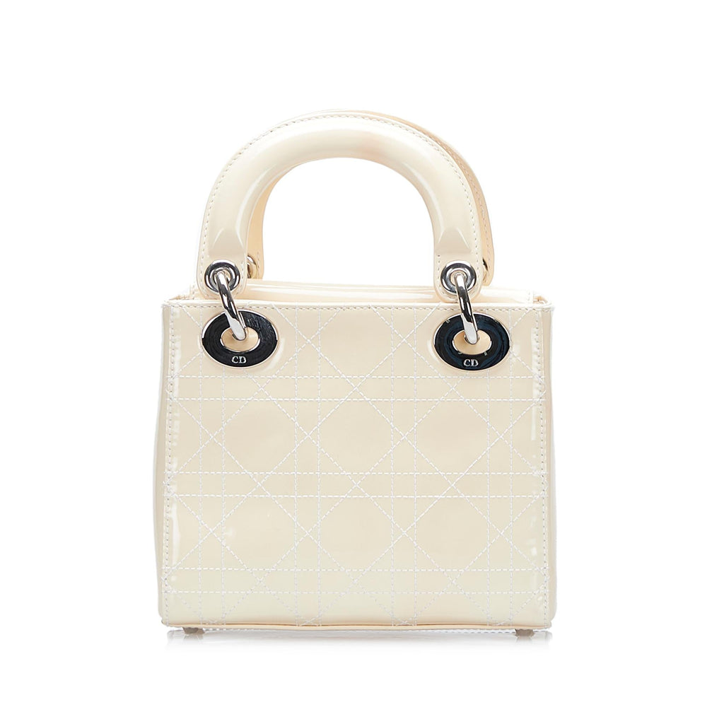 Dior Lady Dior Leather Mini Handbag