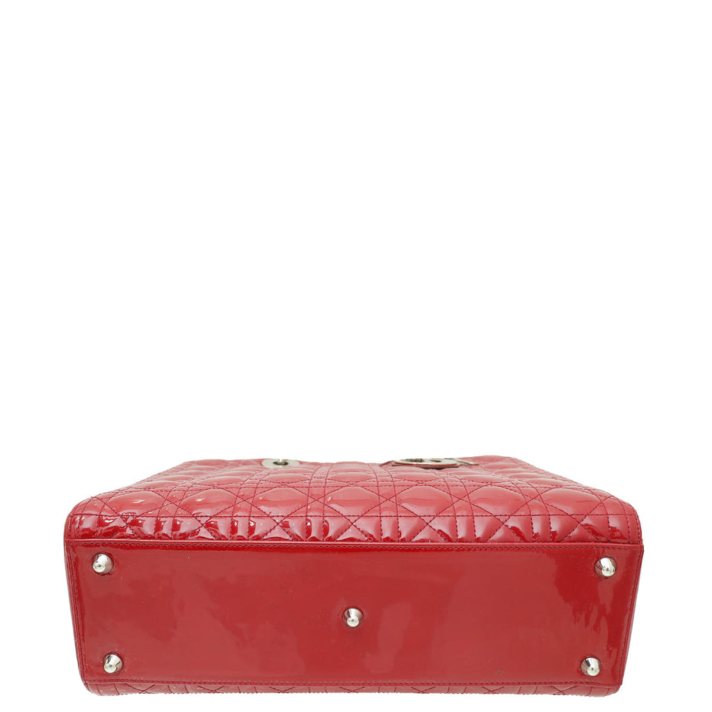 Dior Lady Dior Leather Handbag Style 21