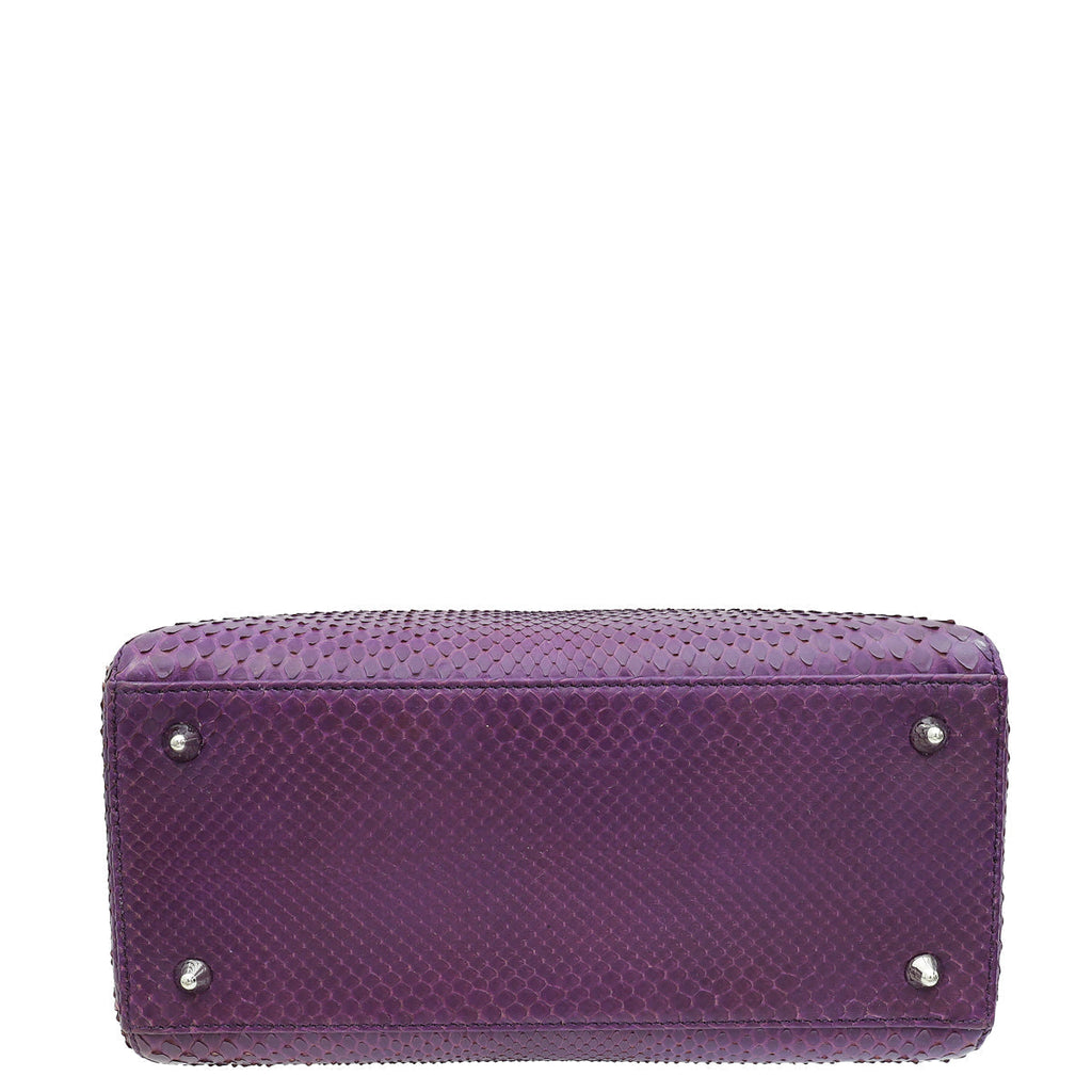 Dior Lady Dior Leather Handbag Style 99