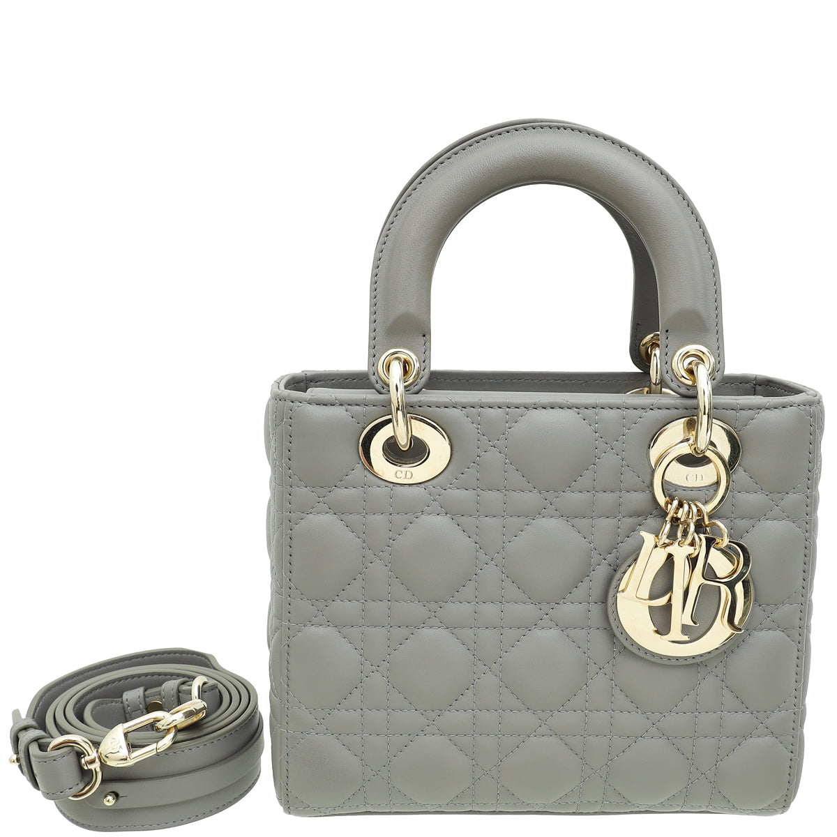 Dior Lady Dior Leather Handbag Style 52