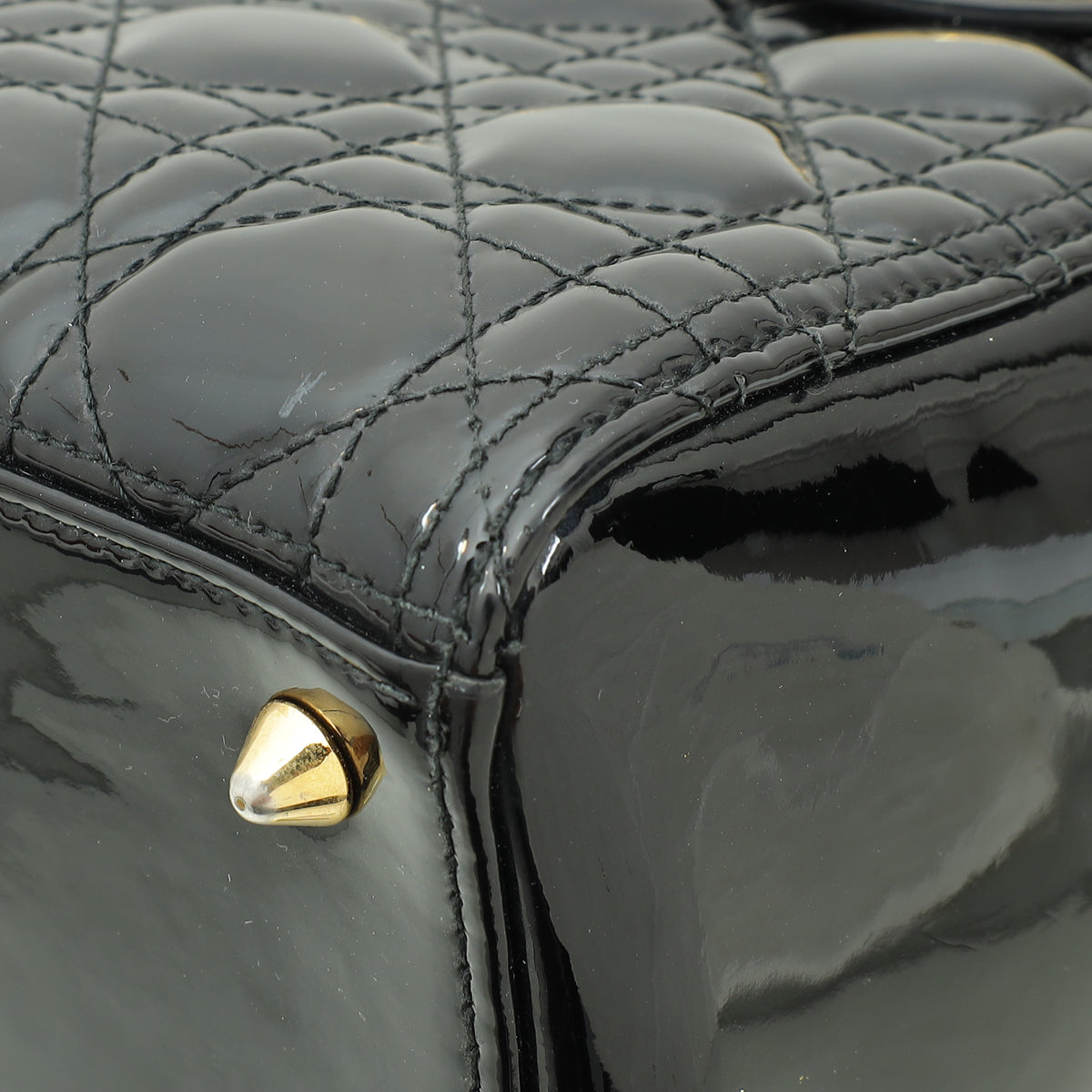 Dior Lady Dior Leather Handbag Style 45