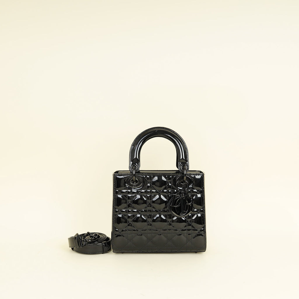 Dior Lady Dior Leather Handbag Style 103