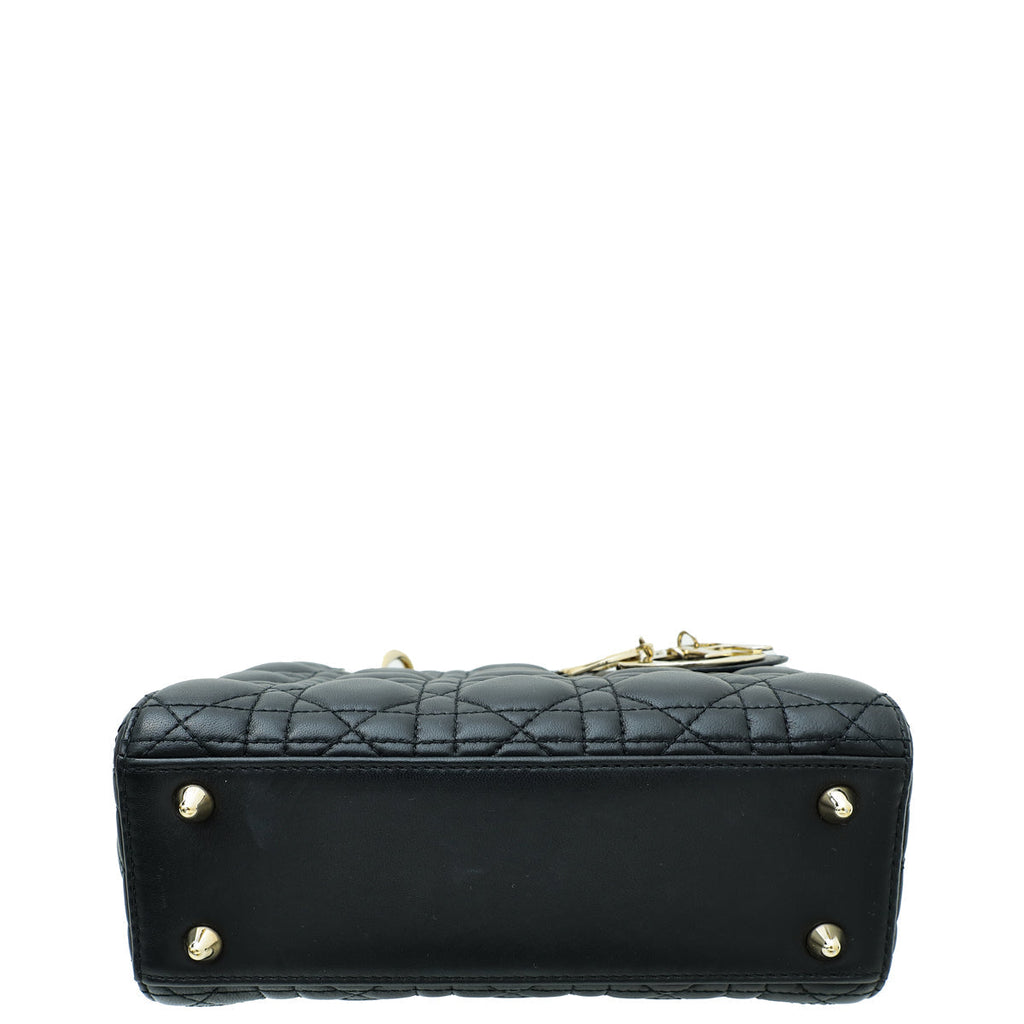Dior Lady Dior Leather Handbag Style 37